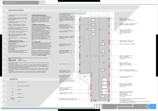 DECKING
DN 100 TYPE C U-PVC
DOWNPIPE LOW GLOSS FINISH
200mm X 200mm METAL RAINWATER HEAD
RWH
200X200 METAL RAIN WATER
HEAD COLORBOND LOW GLOSS
FINISH MONUMENT COLOUR
RWH
DP
DPDP
DP
INDICTIVE POSITION OF 2500L RHEEM
PREMIER® HILINE SOLAR HOT WATER
HEATER GAS BOOSTED.
MODEL: 52H180K/1S-G
INSTALLED TO MANUFACTURERES
SPECIFICATIONS
INDICTIVE POSITION OF PREMIUM LINE
GERMAN SOLAR, SOLAR PANELS
INSTALLED TO MANUFACTURERES
SPECIFICATIONS
90MM METAL COLOURBOND LYSAGHT
QUAD GUTTER 'MONUMENT'
FIXED TO MANUFACTURERES SPECS
3 DEGREE FALL
ROOF PITCH
35 DEGREES
ROOF PITCH
35 DEGREES
EXHAUST FAN INSTALLED TO
MANUFACTUERES SPECIFICATIONS
SEALED WITH A NON-COMBUSTIBLE
SEALANT.
620X150 VELUX OPENABLE ROOF WINDOWS
INSTALLED TO MANUFACTURERES SPECIFICATIONS
620X150 VELUX OPENABLE ROOF WINDOWS
POOL
RANGEHOOD EXHAUST FAN INSTALLED TO
MANUFACTUREERS SPECIFICATIONS
150X150 STEEL COLOURBOND RIDGE
CAPPING 'MONUMENT' COLOUR.
0.42 BMT WITH A RECESSED CUT TO
MATCH COLOURBOND TRIMDEK
PROFILE.
FLOW DIRECTION INDICATOR
DP
6MM ALUCOBOND SHEETING WITH A 5MM
DEEP BY 10MM WIDE ROUTE LINE
AT 900 CENTRES. LOW GLOSS
SOLID ANTHRAZIT GREY- 105 COLOUR SEALED
WITH BLACK WATERPROOF EXTERIOR
SEALANT. ALUCOBOND MUST BE 70% NON-
COMBUSTIBLE OR MORE AND COMPLY WITH
AS 1530.3. GROUP 1 RATING WHEN TESTED TO
ISO 9705.
ROOF PITCH
7 DEGREES
ROOF PITCH
7 DEGREES
ULTRA RANGE TRIMDEK COLORBOND
SHEETING MONUMENT COLOUR
3 DEGREE FALL
6MM ALUCOBOND SHEETING WITH A 5MM
DEEP BY 10MM WIDE ROUTE LINE
AT 900 CENTRES. LOW GLOSS
SOLID ANTHRAZIT GREY- 105 COLOUR
ALUCOBOND MUST BE 70% NON-
COMBUSTIBLE OR MORE AND COMPLY WITH
AS 1530.3. GROUP 1 RATING WHEN TESTED TO
ISO 9705.
620X150 VELUX OPENABLE
ROOF WINDOWS INSTALLED TO
MANUFACTURERES SPECIFICATIONS
GLAZING AND SEALANTS AND FLASHINGS
TO COMPLY WITH AS 3959.
FASCIA COLOURBOND STRAMIT METAL
MONMUMENT COLOUR
FASCIA COLOURBOND STRAMIT METAL
MONMUMENT COLOUR
FASCIA COLOURBOND STRAMIT METAL
MONMUMENT COLOUR
HOT WATER SYSTEM NOTES: HWS TO BE RHEEM PREMIER® HILINE SOLAR HOT WATER HEATER GAS BOOSTED.
MODEL: 52H180K/1S-G
SOLAR COLLECTORS: S200 X2
BOOSTER TYPE GAS: REMOTE GAS 27L/MIN
HOT WATER HEATER MUST BE INSTALLED IN ACCORDANCE WITH AS3500.4 HEATED WATER SERVICE AND AS3500.5
DOMESTIC INSTALLATIONS.
SOLAR PANELS TO BE FIXED ON TOP OF ROOF AND COLLECTORS SHOULD BE INCLINED AT A SIMILAR ANGLE TO
THE LATITUDE ANGLE AND SHOULD BE LOCATED AS TO BE CLEAR OF SHADE FOR 3 HOURS EITHER SIDE OF
SOLAR NOON. THE DEVIATION FROM THIS ANGLE SHOULD BE NOT GREATER THAN ±20° AS PER MANUFACTURERS
SPECIFICATIONS AND AS 3500.4 HEATED WATER SERVICES.
THE HOT WATER SYSTEM IS TO BE INSTALLED ABOVE THE STUDY ON THE ROOF. IT MUST BE EASILY ACCESSIBLE
TO RELIEF VALVES AND BE EASILY REMOVABLE WITHOUT MAJOR STRUCTURAL ALTERATIONS TO THE BUILDING
OR PIPEWORK.
HOT WATER SYSTEM MUST BE CONNECTED TO THE 10 HOT WATER OUTLETS THROUGHOUT THE BUILDING.
CONSIDERATION SHALL BE GIVEN TO THE ROUTE TAKEN BY VENT PIPES, DRAIN LINES OR SAFE WASTES.
General Notes
GUTTER FLOW DIRECTION
GUTTER FLOW DIRECTION CHANGE
DOWNPIPE
EXHAUST FAN
RAINWATER HEAD
SKYLIGHT
LEGEND
DP
RWH
DP
FLASHINGS TO BE INSTALLED TO MANUFACTURERES
SPECIFICATIONS.
DOWNPIPES MUST NOT HAVE MORE THAN 50 SQUARE
METERS OF ROOFING SURFACE ALLOCATED TO ANY
SINGLE DOWNPIPE.
DOWNPIPES ARE 100 MM DIA METAL PIPE. REF: BCA
3.5.2.5 FOR INSTALLATION.
DRAINAGE OF STORMWATER MUST BE DRAINED
CORRECTLY AND IN ACCORDANCE WITH AS3500.4
3 SOLAR PANELS TO BE INSTALLED ON THE EASTERN
MOST POINT OF THE ROOF. REFER TO
MAUFACTURERES SPECIFICATIONS FOR INSTALLATION.
ANY VENTS AND ALL MECHANICAL VENILATION TO BE
SEALED AND MUST COMPLY WITH AS1668.2
ROOF TO BE SARKED AND OVER LAPPED 200MM
WHERE NEW SHEETS JOIN HORIZONTALLY. SARKING
MUST DRAIN INTO GUTTER.
RAINWATER HEAD INSTALLED TO MANUFACTURERES
SPECS.
COLOURBOND ROOFING SPECIFICATIONS:
MATERIAL: COLORBOND® STEEL CONFORMING TO AS
1397-G550-AM100 AND AS 2728.
COLOUR: MONUMENT®
THICKNESS: 0.42 BMT
FIXING METHOD: FASTENERS SHOULD BE SELECTED TO
MATCH THE GRADE OF THE ROOFING MATERIAL.
SIZE: AS PER ROOF SIZE.
SPACING: 1200MM
PROFILE: TRIMDEK
ROOF CONTRACTOR: THE ROOF SHEETING, WALLING
AND ACCESSORIES SHALL BE INSTALLED IN
ACCORDANCE WITH MANUFACTURER SPECIFICATIONS.
VELUX ROOF WINDOWS SPECIFICATIONS:
VELUX ROOF WINDOWS AND MATERIALS THAT IT
CONSISTS OF TO MEET THE REQUIREMENTS OF AS4285
SKYLIGHTS, AS1288 OVERHEAD GLAZING AND AS3959
BUSHFIRE FOR BAL 40 REQUIREMENTS AND AS1530.1
NON-COMBUSTIBILITY.. MUST BE INSTALLED TO
MANUFACTURERES SPECIFICATIONS AND SEALED
APPROPRIATELY TO ENSURE THERE IS NO WATER
INGRESS.
ALUCOBOND® PLUS SPECIFICATIONS:
ALUCOBOND® PLUS ALUMINIUM COMPOSITE MATERIAL
(ACM) SHALL BE 6MM THICK AND CONSIST OF 2
LAYERS OF 0.5MM THICK ALUMINIUM SANDWICHING A
MINERAL FILLED FIRE RESISTANT CORE CONTAINING 70%
NON COMBUSTIBLE MINERAL FILLING.
THE ALUMINIUM SKINS SHALL BE OF ALLOY ALMG 1- NS41
(EN AW 5005A NEAREST EQUIVALENT) HAVING AN
ULTIMATE STRENGTH OF 130 MPA AND 0.2% PROOF
STRESS OF 90 MPA. ALUCOBOND SHEETING MUST BE
FIXED WITH B20620 IMPULSE C15 BFP STRAIGHT
BRADERS EVERY 100MM AROUND THE EDGES TO
TIMBER BATTENS AND STUDS. BE SURE TO FIX EXTRA
TIMBER PEICES AROUND ALUCOBOND EDGES WHERE
THERE ARE GAPS AND NO TIMBER TO FIX TO.
MUST COMPLY WITH THE REQUIREMENTS OF BAL 12.5 IN
AS 3959 .
PITCH CHANGE FLASHING
STEEL FLASHING MUST BE USED WHERE ROOF PITCHES
CHANGE AND MUST EXTEND UNDERNEATH THE UPPER
ROOF WITH A 20MM RETURN FOLD, AND THEN OVER
THE TOP OF THE LOWER ROOF WITH A BREAK TO SUIT
THE ROOFING PROFILE (CORRUGATED IRON). TO MINIMISE
THE PROBLEM OF WIND DRIVING WATER UP-HILL THE
TOP ENDS OF THE LOWER ROOF SHOULD BE TURNED
UP.
THE END OF THE FLASHING THAT SITS ABOVE THE
LOWER ROOF AND OVERLAPS BY 150MM, MUST HAVE A
NOTCHED BREAK TO ALLOW THE ROOF PROFILE TO
BE FITTED INTO THE FLASHING TO GIVE GREATER
PROTECTION FROM WATER BLOWING BACK UNDER THE
FLASHING. SEE W16 ROOF PITCH CHANGE
LONGITUDINAL FLASHINGS SHALL 0.42BMT STEEL
AND BE FASTENED AT MAXIMUM 500MM CENTRES.
LONGITUDINAL FLASHINGS SHALL 0.42BMT
STEEL AND BE FASTENED AT MAXIMUM
500MM CENTRES
LONGITUDINAL 0.42BMT STEEL FLASHINGS MUST BE
FASTENED AT MAXIMUM 500MM CENTRES.
6MM ALUCOBOND SHEETING WITH A 5MM DEEP BY 10MM WIDE ROUTE LINE
AT 900 CENTRES. LOW GLOSS
SOLID ANTHRAZIT GREY- 105 COLOUR
ALUCOBOND MUST BE 70% NON-COMBUSTIBLE OR MORE AND COMPLY WITH AS 1530.3.
GROUP 1 RATING WHEN TESTED TO ISO 9705.
90MM METAL COLOURBOND LYSAGHT
QUAD GUTTER 'MONUMENT'
FIXED TO MANUFACTURERES SPECS
3 DEGREE FALL
90MM METAL COLOURBOND LYSAGHT
QUAD GUTTER 'MONUMENT'
FIXED TO MANUFACTURERES SPECS
3 DEGREE FALL
Scale Checked by
Drawn by
Date Project number
1 : 100
Roof Plan
P1.0
FINCH STREET NEW DWELLING
MR A AND MRS M METCALF Issue Date
Author
HALEN MOKA
24 FINCH STREET, BEECHWORTH VIC W05
PRODUCED BY AN AUTODESK STUDENT PRODUCT
PRODUCEDBYANAUTODESKSTUDENTPRODUCT
PRODUCEDBYANAUTODESKSTUDENTPRODUCT
PRODUCEDBYANAUTODESKSTUDENTPRODUCT
 