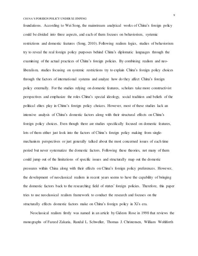 chinese and american foreign policy essay United states foreign policy essay examples an analysis of the foreign policy of the united states and the way it influences other countries 3,545 words 8 pages. chinese and american foreign policy essay United states foreign policy essay examples an analysis of the foreign policy of the united states and the way it influences other countries 3,545 words 8 pages.