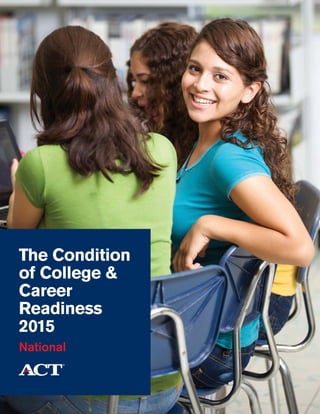 The Condition
of College &
Career
Readiness
2015
National
 