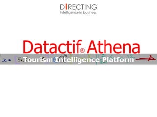 Tourism Intelligence Platform
Datactif® Athena
 