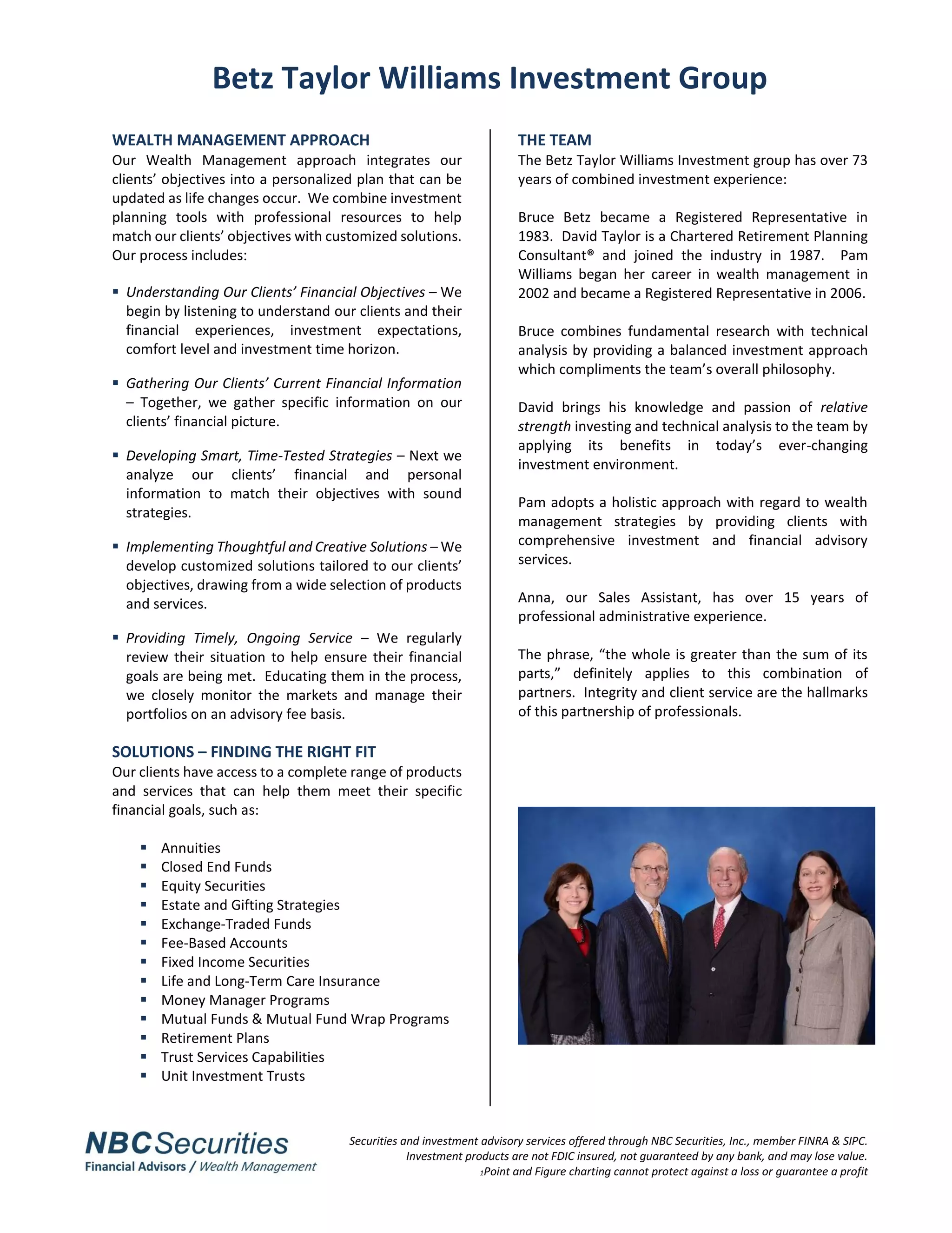 B-T-W Investment Group | PDF