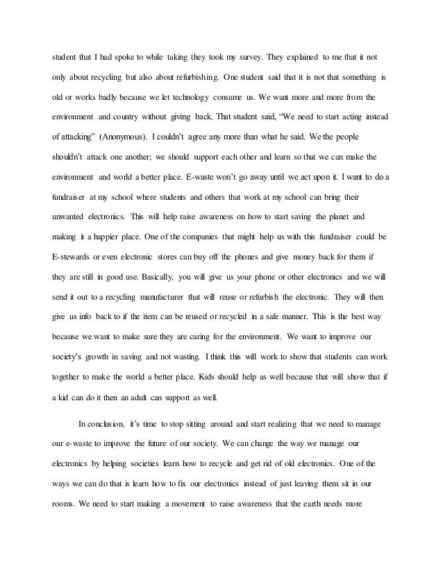 e waste research paper intg