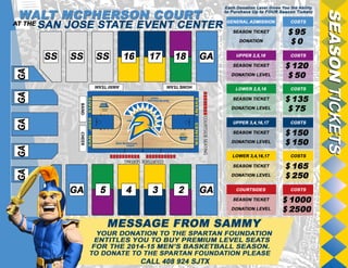 SEASON TICKETS 
 