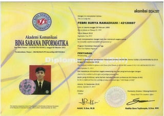 CV, Ijazah, Transkip