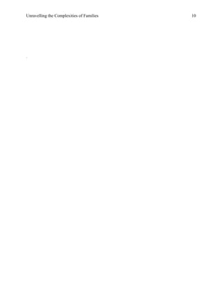 Unravelling the Complexities of Families
.
10
 