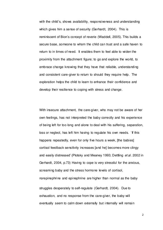 self image essay