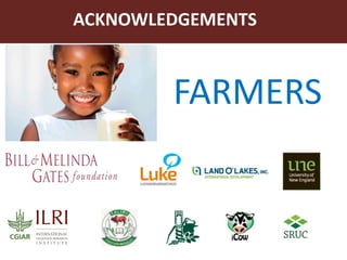 Innovative application of ICT tools for paperless data capture and feedback in smallholder dairy production systems: The Platform for African Dairy Genetic Gains (ADGG) 