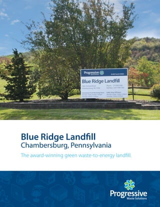 The award-winning green waste-to-energy landfill.
Blue Ridge Landfill
Chambersburg, Pennsylvania
© deizphotography2015
 