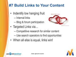 You have 79% more Twitter followers*		*HubspotTwitter: @ArnieK  #Content