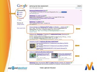 Twitter: @ArnieK  #Content