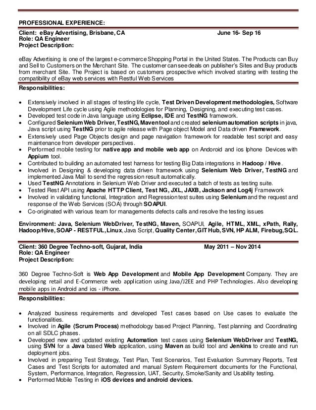 hardik senjalia qa resume