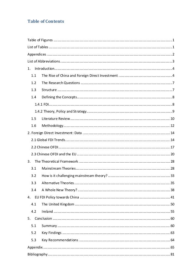 master thesis stock market