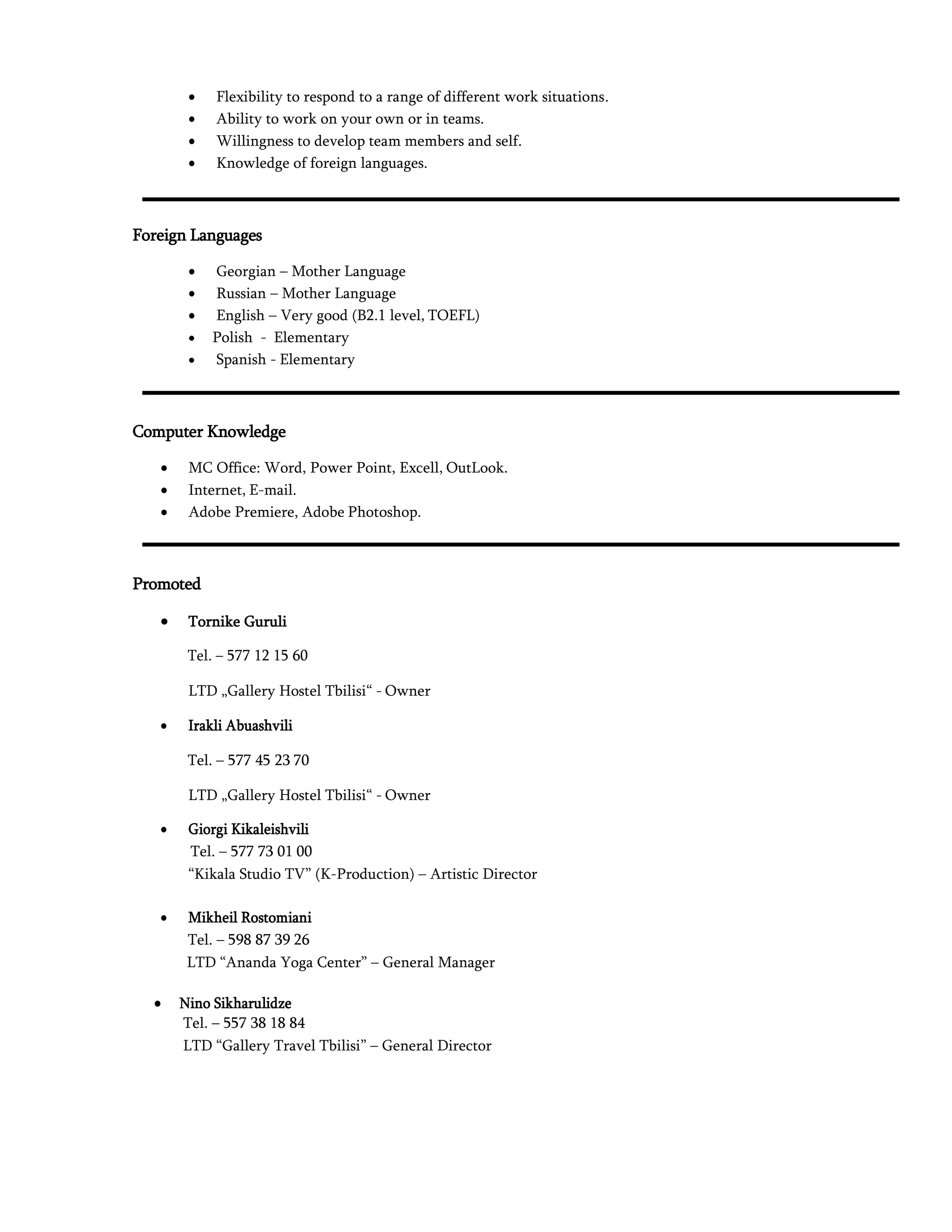 CV- Kristina Amamchiani | PDF