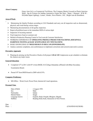CHANDAN CV. - | DOC
