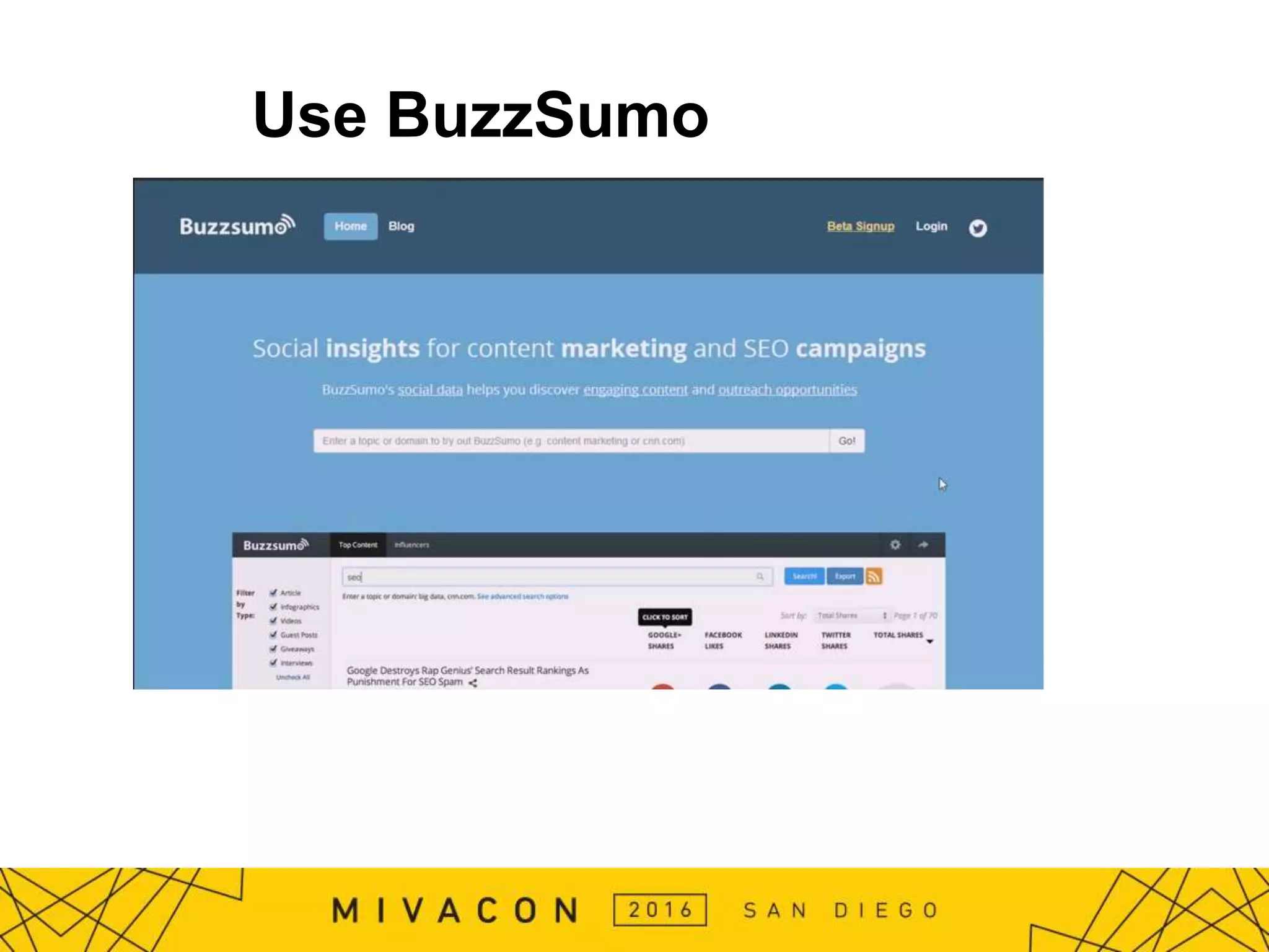 Use BuzzSumo
https://www.youtube.com/watch?v=gNy8U3tlFYs
 