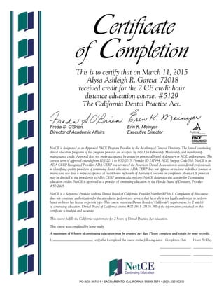 Certificate 5129 PDF