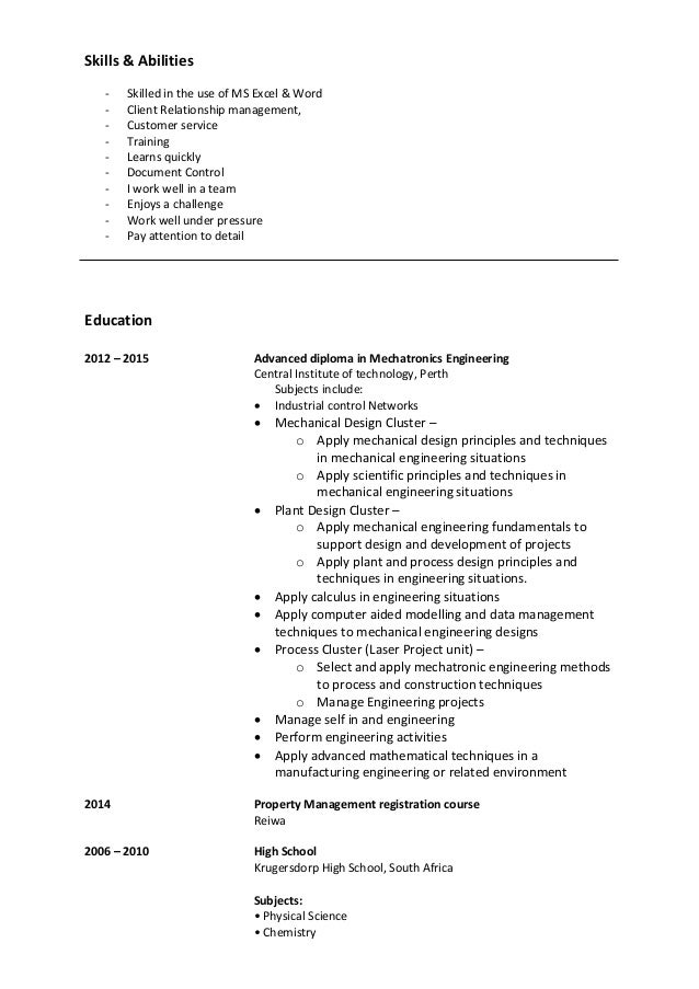 resume rebecca sheppard property management october 2015