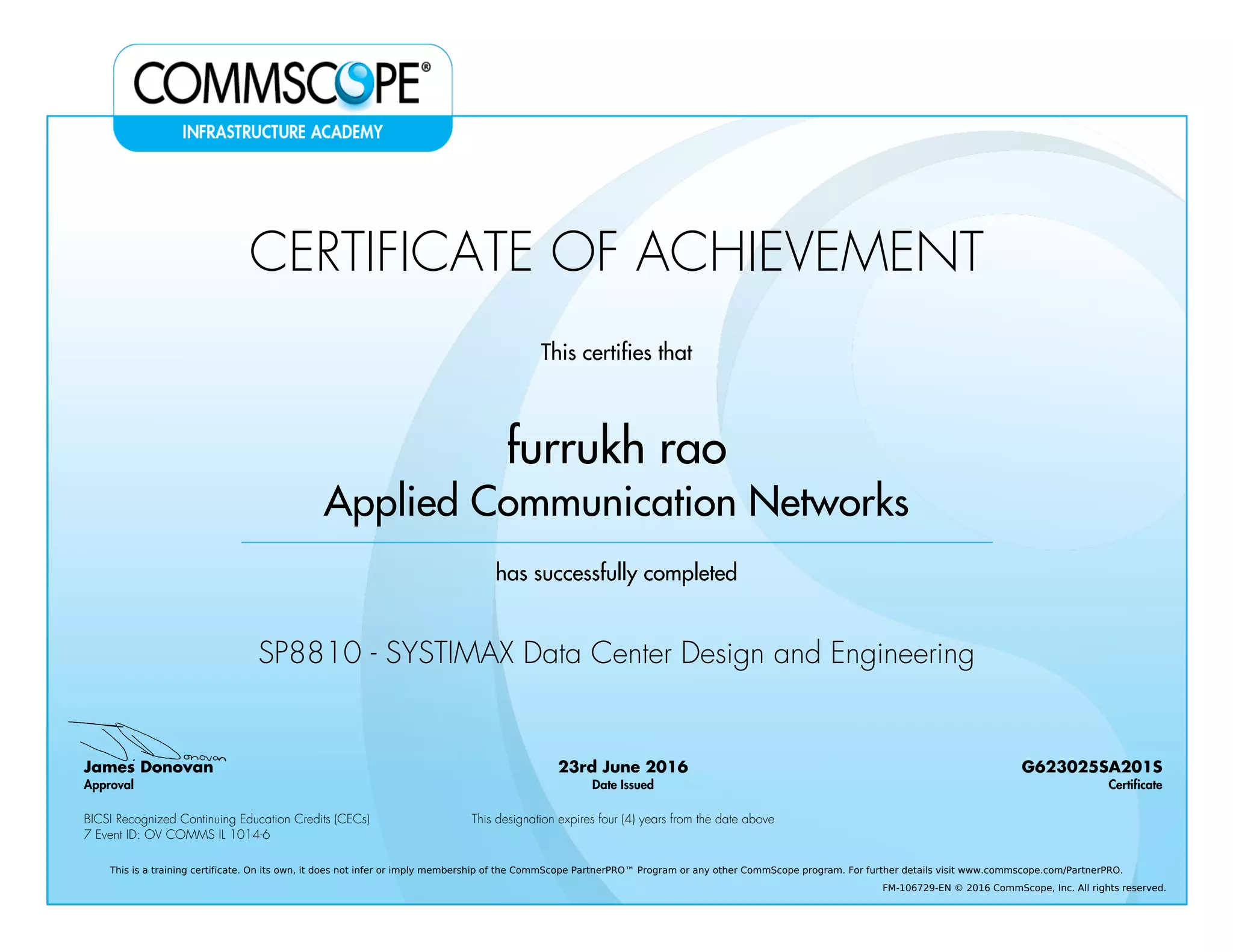 SP8810 Commscope DC Engineering | PPT