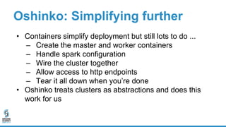 Teaching Apache Spark Clusters to Manage Their Workers Elastically: Spark Summit East talk by Erik Erlandson and Trevor McKay