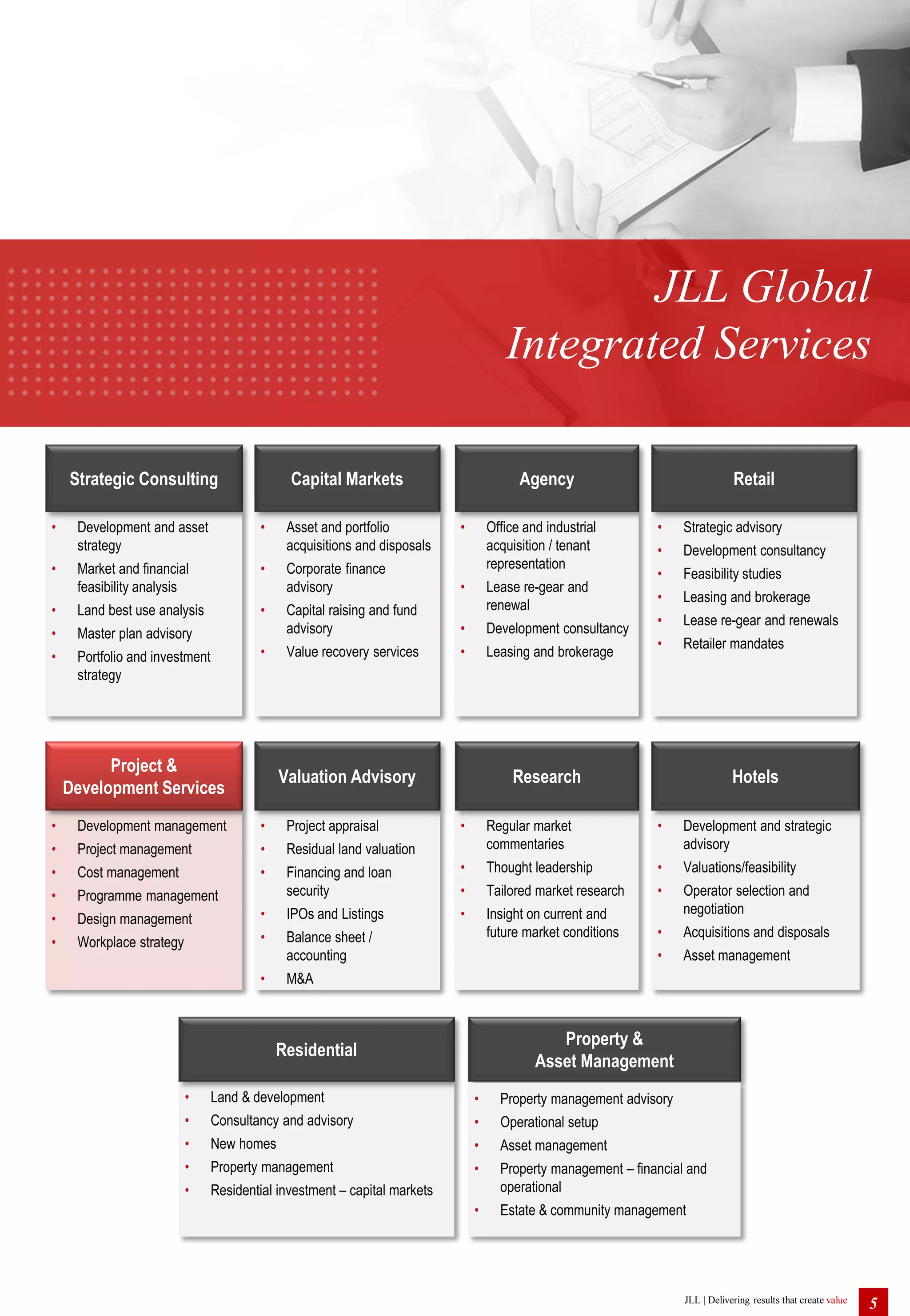 Jll Project Flow JLL_Project & Cost Management Capability Statement | PDF
