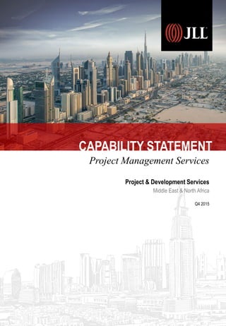 JLL_Project & Cost Management Capability Statement | PDF