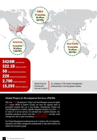 Jll Project Flow JLL_Project & Cost Management Capability Statement | PDF