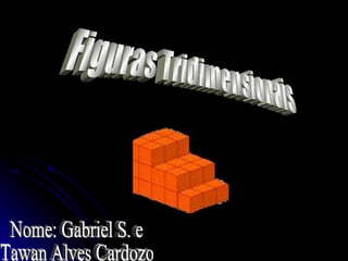 Figuras Tridimensionais Nome: Gabriel S. e Tawan Alves Cardozo 
