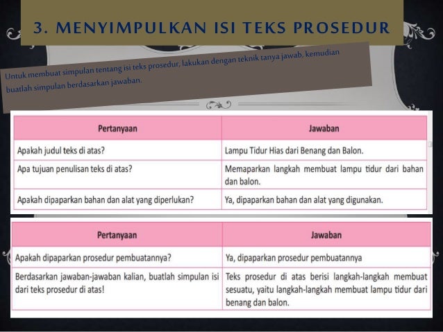Resume Teks Prosedur Kelas 7 Resume Teks Prosedur Kelas 7