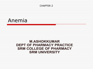 7 Anemia full lecture notes for preparing exam | PDF