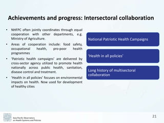 APO People's Republic of China Health System Review (Health in ...