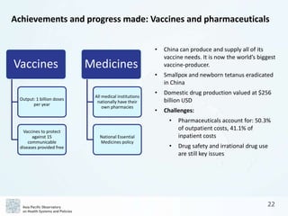 APO People's Republic of China Health System Review (Health in ...