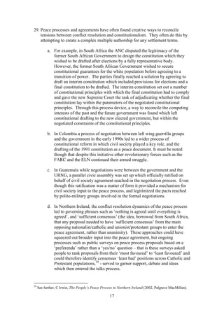 Peace Agreements and the Law of Peace | PDF