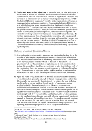 Peace Agreements and the Law of Peace | PDF