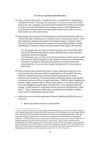 Peace Agreements and the Law of Peace | PDF