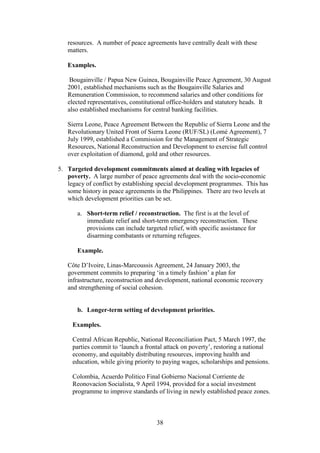 Peace Agreements and the Law of Peace | PDF