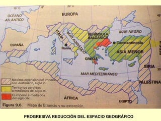 PROGRESIVA REDUCCIÓN DEL ESPACIO GEOGRÁFICO 