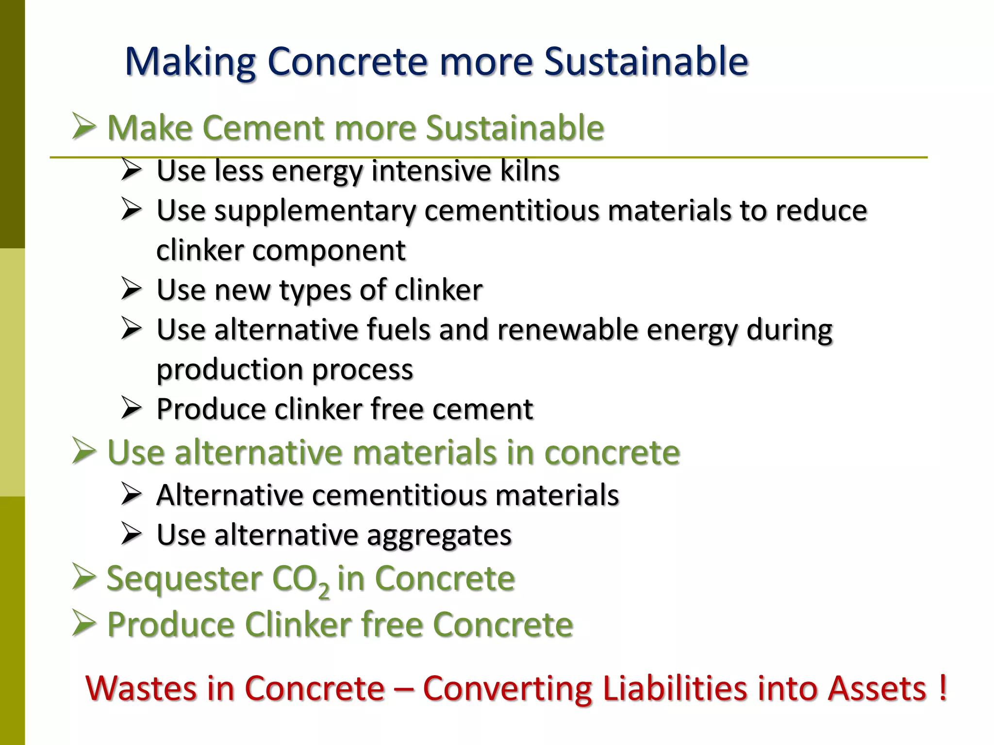SUSTAINABLE DEVELOPMENT WITH CONCRETE | PDF