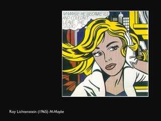 Roy Lichtenstein (1965)  M-Maybe   