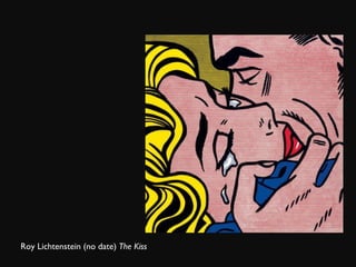 Roy Lichtenstein (no date)  The Kiss   