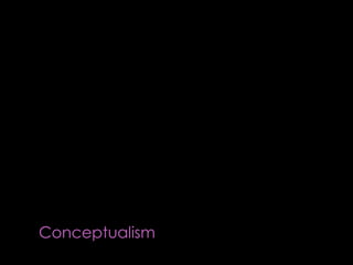 Conceptualism  