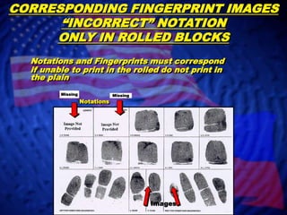 IMPROPERLY POSITIONED ELECTRONIC FINGERPRINT IMAGESEnsure Batch Feeder does not contain anexcessive amount of fingerprint cards