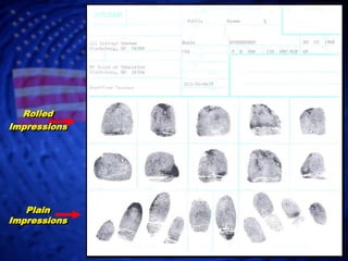 QUALITY REVIEW CHECKAfter taking the fingerprint impressions, there is alwaysthe question of whether the fingerprint impressions meet the requirements of the FBI.  This quality check list has been devised in order that the fingerprints may be checked for possible discrepancies.