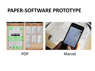 PAPER-SOFTWARE PROTOTYPE
POP Marvel
 
