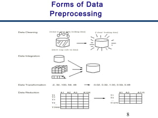 8
Forms of Data
Preprocessing
 