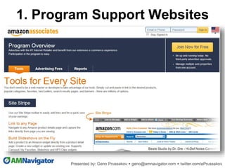 1. Program Support Websites
 