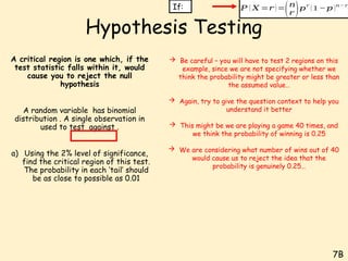 Comprehensive Guide to Hypothesis Testing Using Binomial Distribution ...
