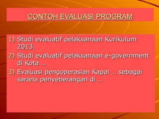 Comprehensive Guide to Program Evaluation Models and Processes in ...