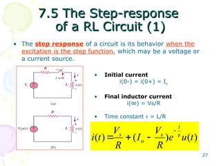 First Order Rl And Rc Circuits Comprehensive Study of First-Order Electrical Circuits: RC and RL ...
