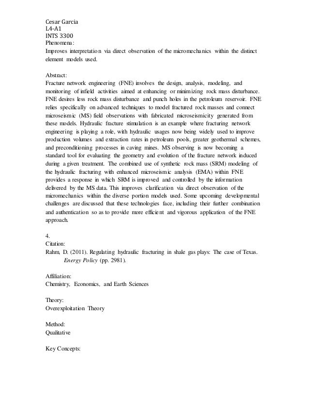 Research paper and bibliography