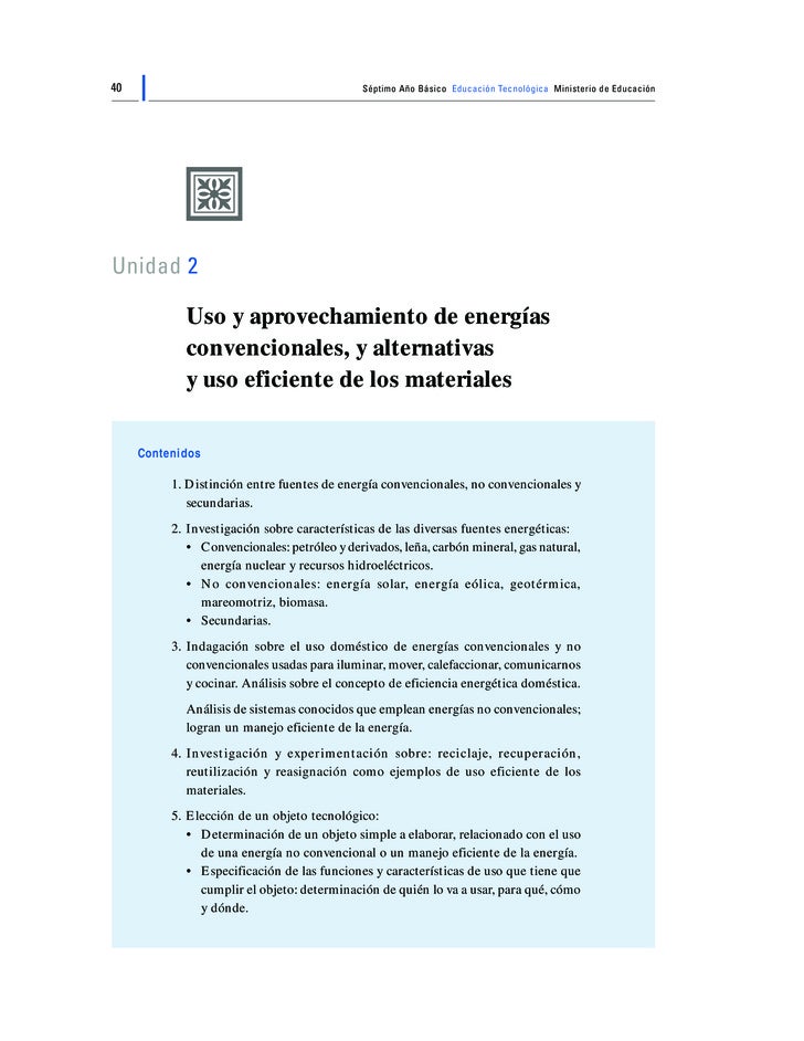 Prof. Waldo Delgado Planes y Programas Septimo Basico